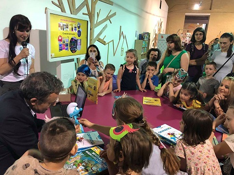На Книжковому Арсеналі ми відсвяткували 60-річчя смурфиків