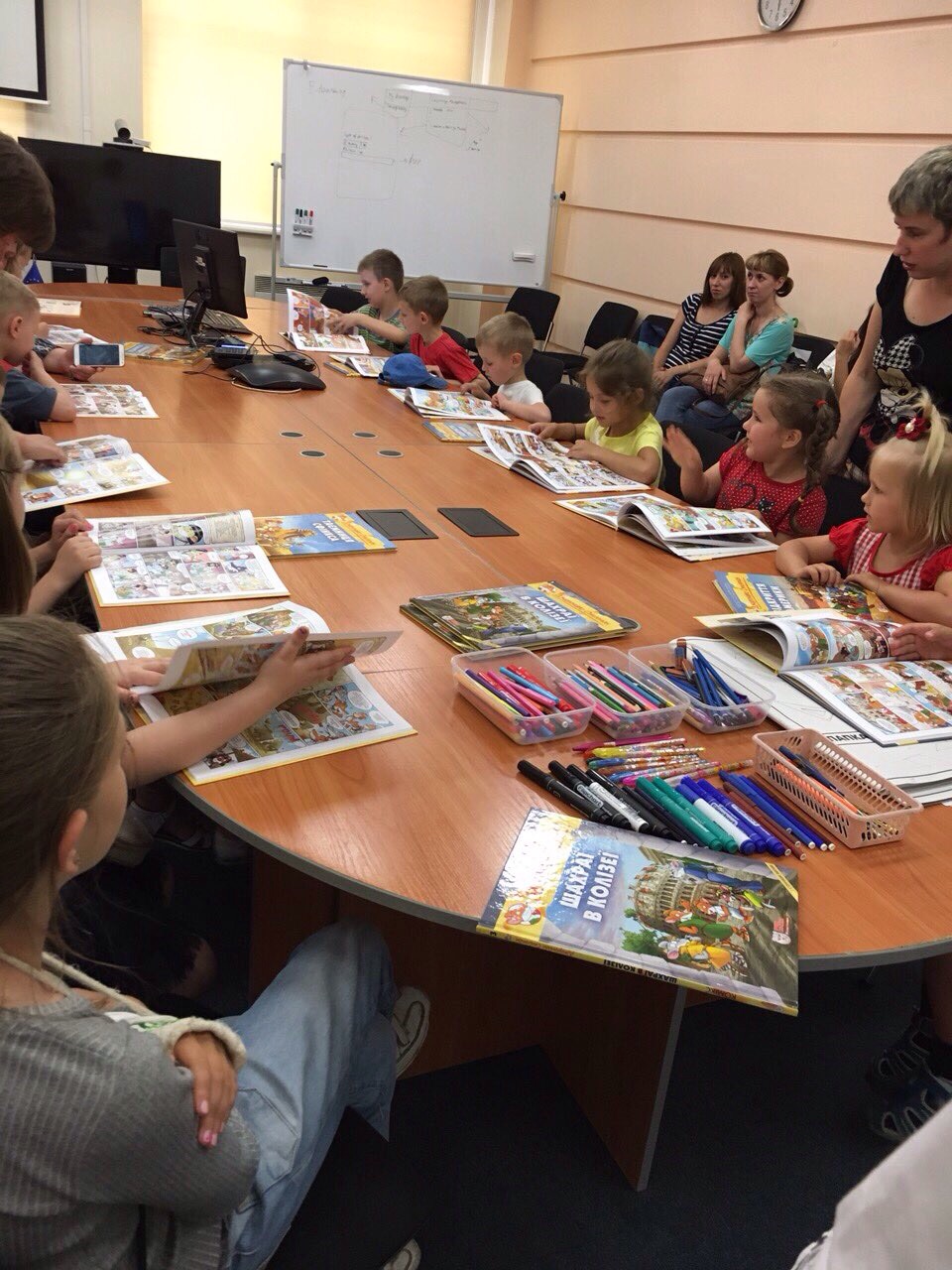 Майстер-клас по малюванню коміксів у компанії СофтСерве